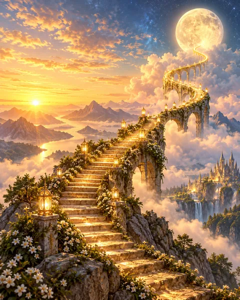 Stairway to the Moon · Storybook Dawn