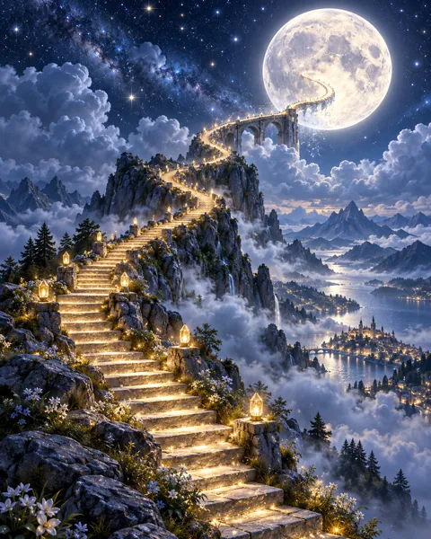 Stairway to the Moon · Mystical Moonlight