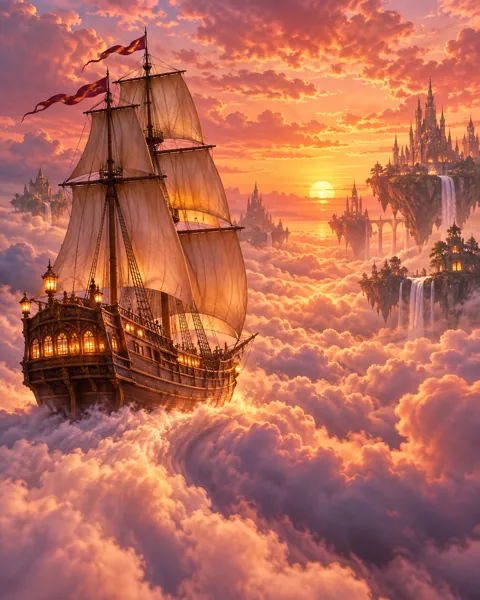 Flying Sky Ship · Ember Dusk