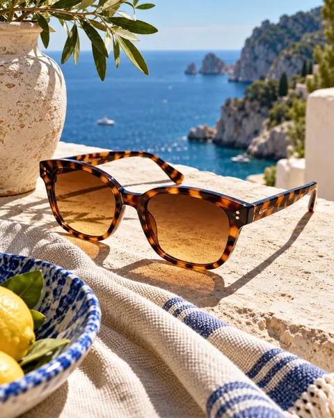 Tortoiseshell Sunglasses · Riviera Sunlight