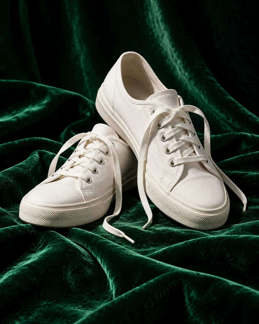 Canvas Sneakers · Moody Velvet