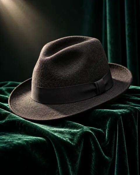 Felt Fedora · Moody Velvet