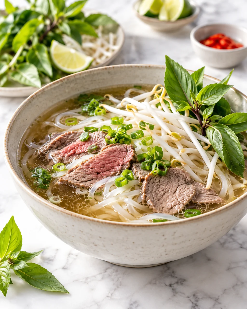 Vietnamese Pho · Bright Marble Minimal