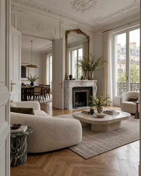 Parisian Apartment · Soft Overcast Daylight
