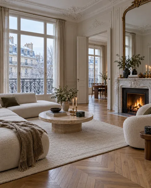 Parisian Apartment · Winter First Snow