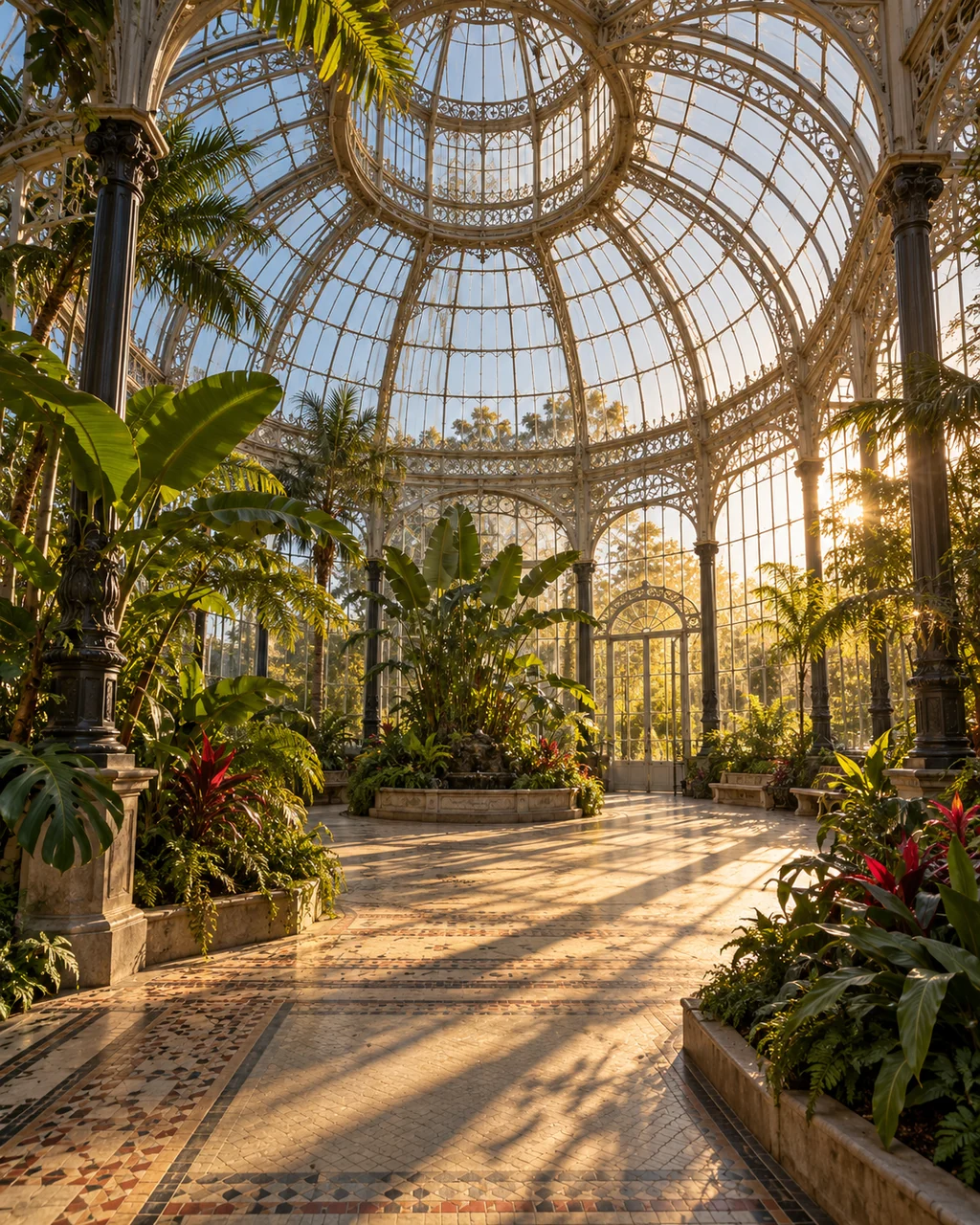 Victorian Conservatory · Golden Afternoon