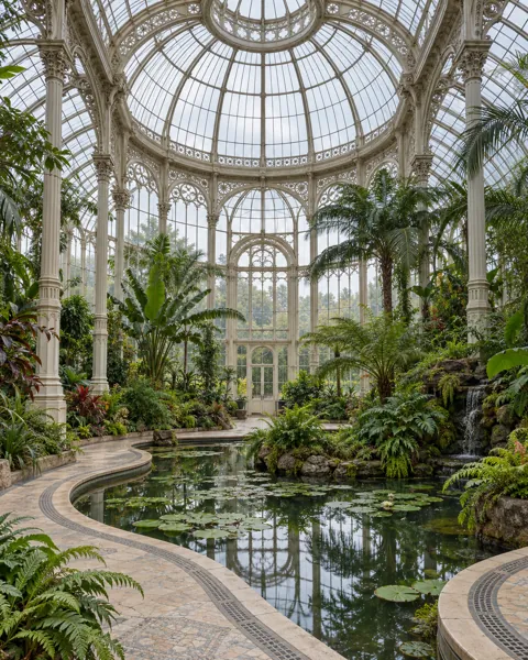 Victorian Conservatory · Soft Overcast Daylight