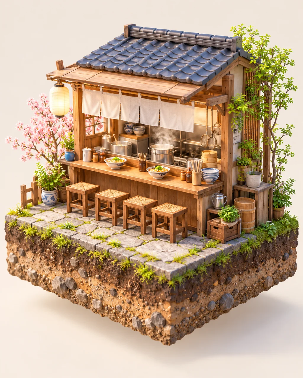 Tiny Ramen Shop · Pastel Morning