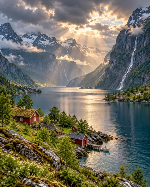 Norwegian Fjord · After-storm Light