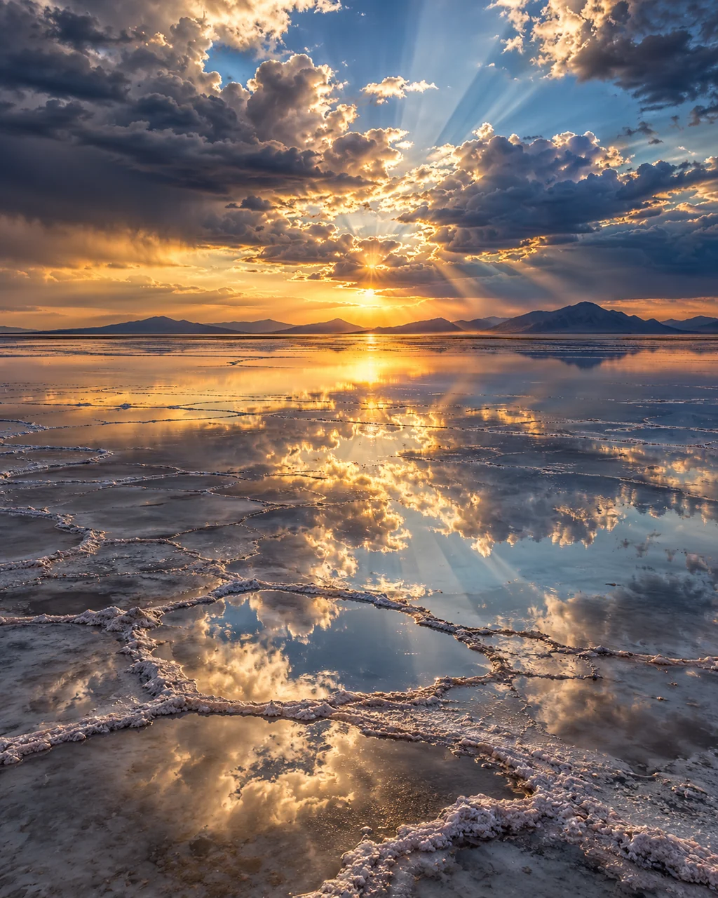 Mirror Salt Flats · After-storm Light
