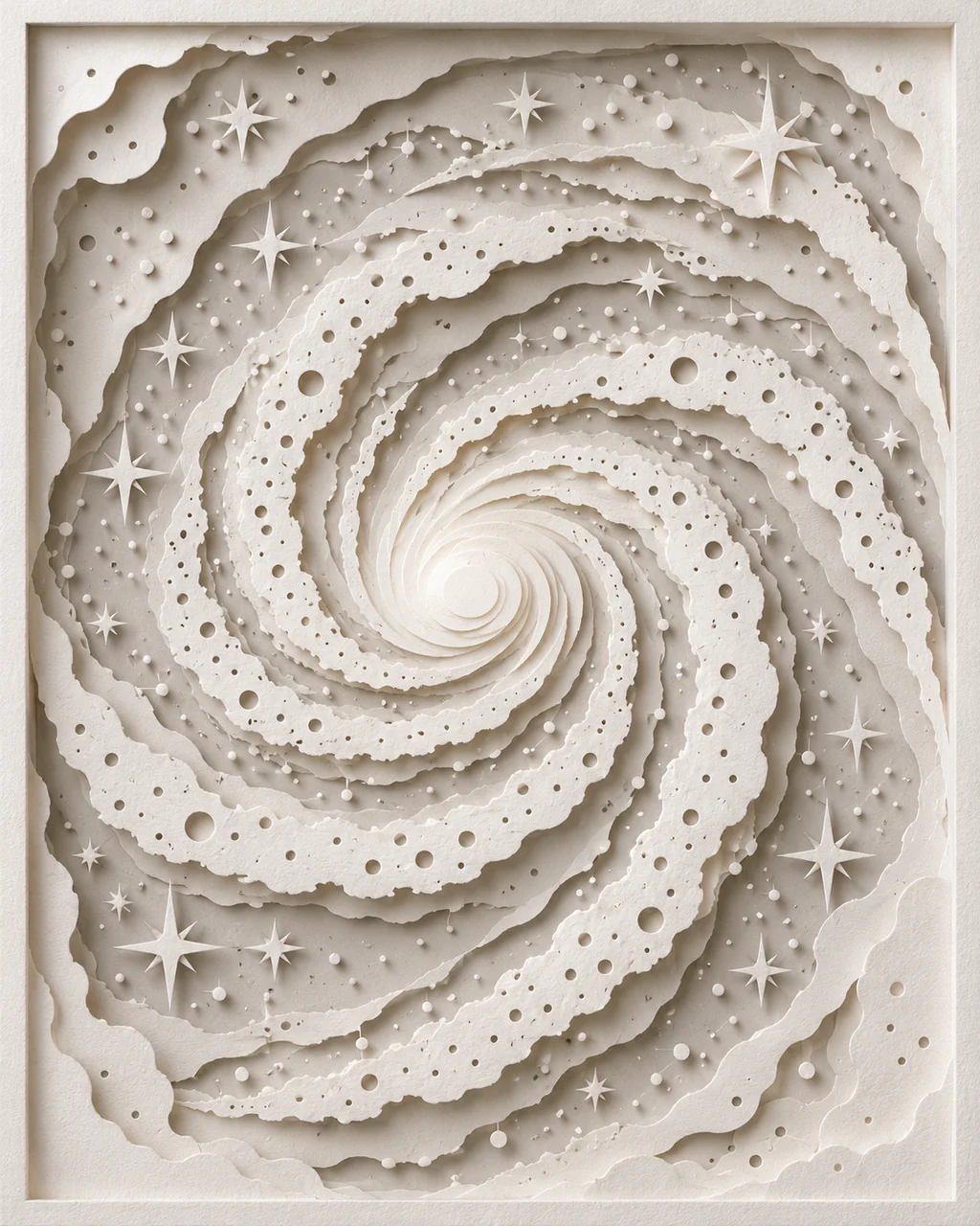 Spiral Galaxy · All-white Paper