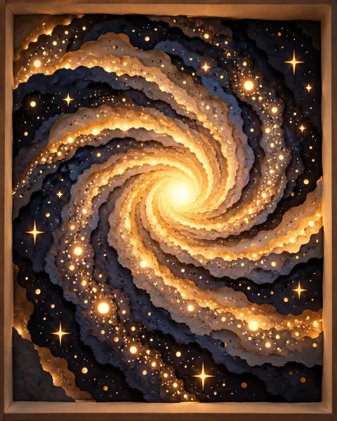 Spiral Galaxy · Backlit Lightbox