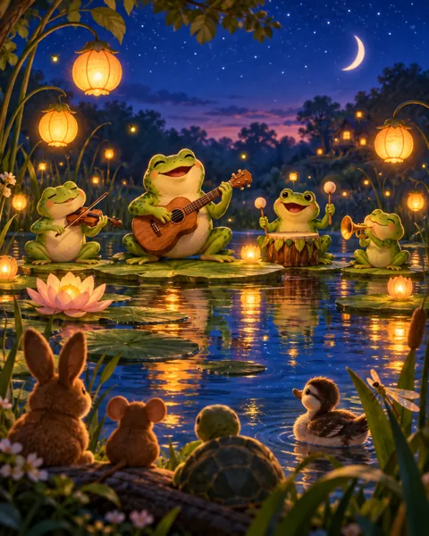 Frog Pond Concert · Twilight Lantern Glow
