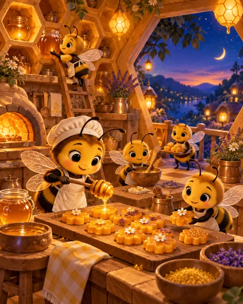 Busy Bee Kitchen · Twilight Lantern Glow