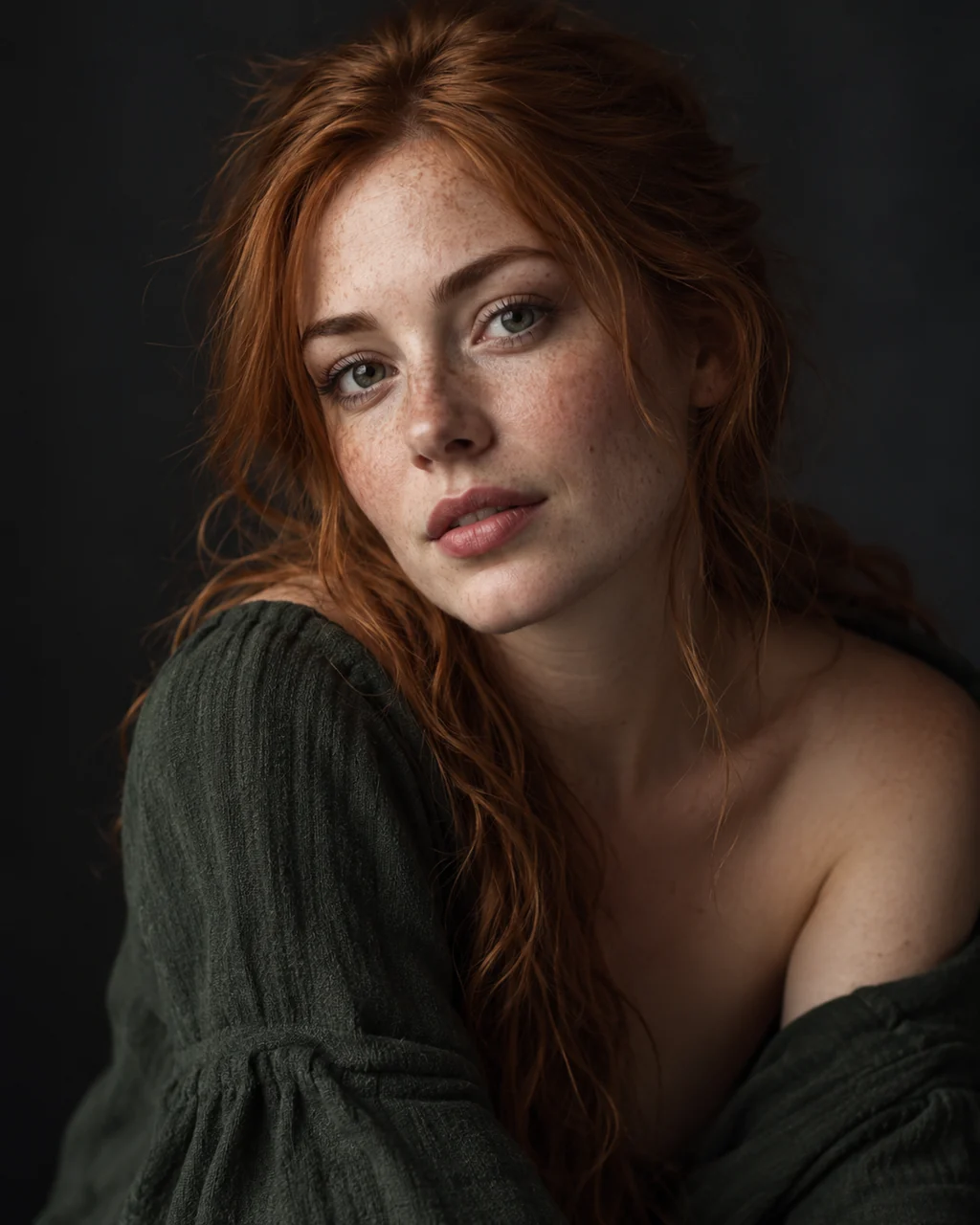 Freckled Redhead · Low-key Studio
