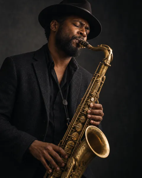 Jazz Saxophonist · Low-key Studio