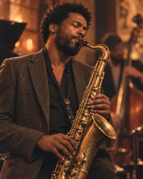 Jazz Saxophonist · Analog Film Look