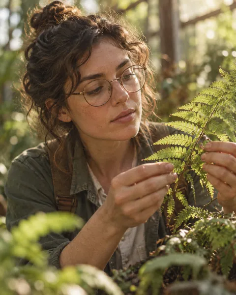 Greenhouse Botanist · Analog Film Look
