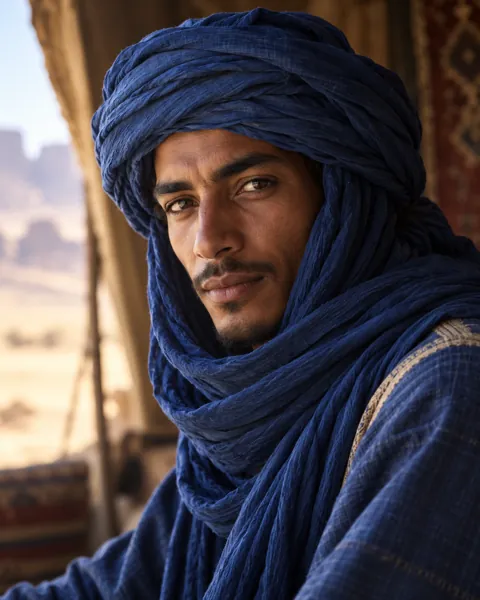 Desert Traveler · Soft Window Light