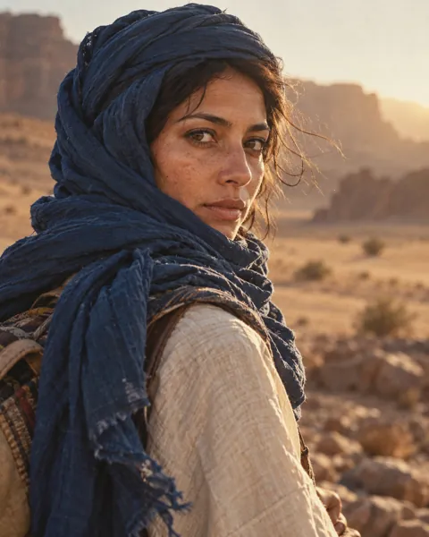 Desert Traveler · Analog Film Look