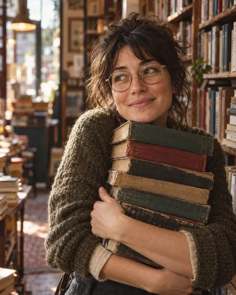 Bookshop Owner · Analog Film Look