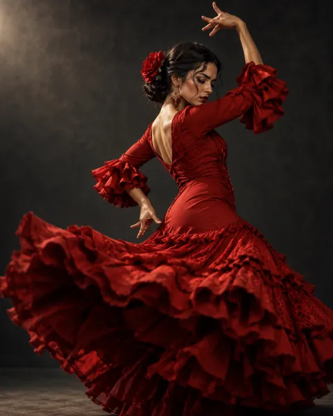 Flamenco Dancer · Low-key Studio