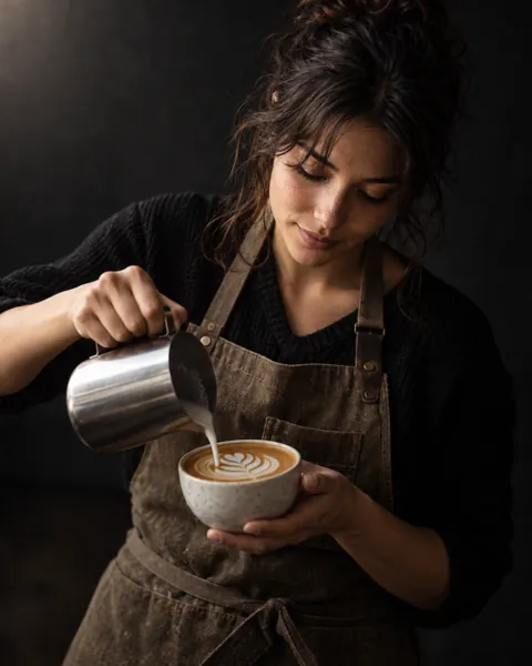 Cafe Barista · Low-key Studio