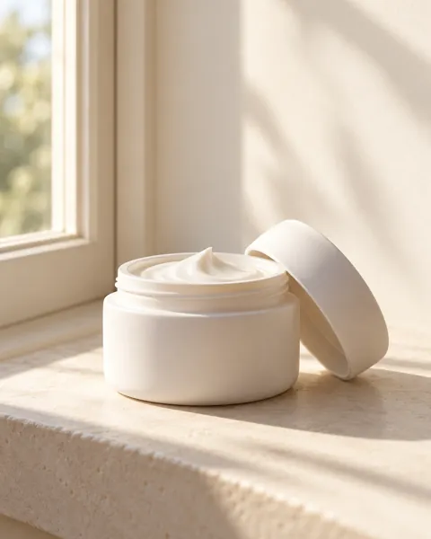 Ceramic Skincare Jar · Morning Windowsill