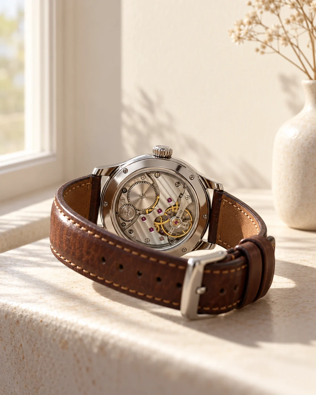 Mechanical Wristwatch · Morning Windowsill