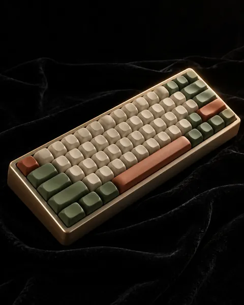Mechanical Keyboard · Dark Luxury