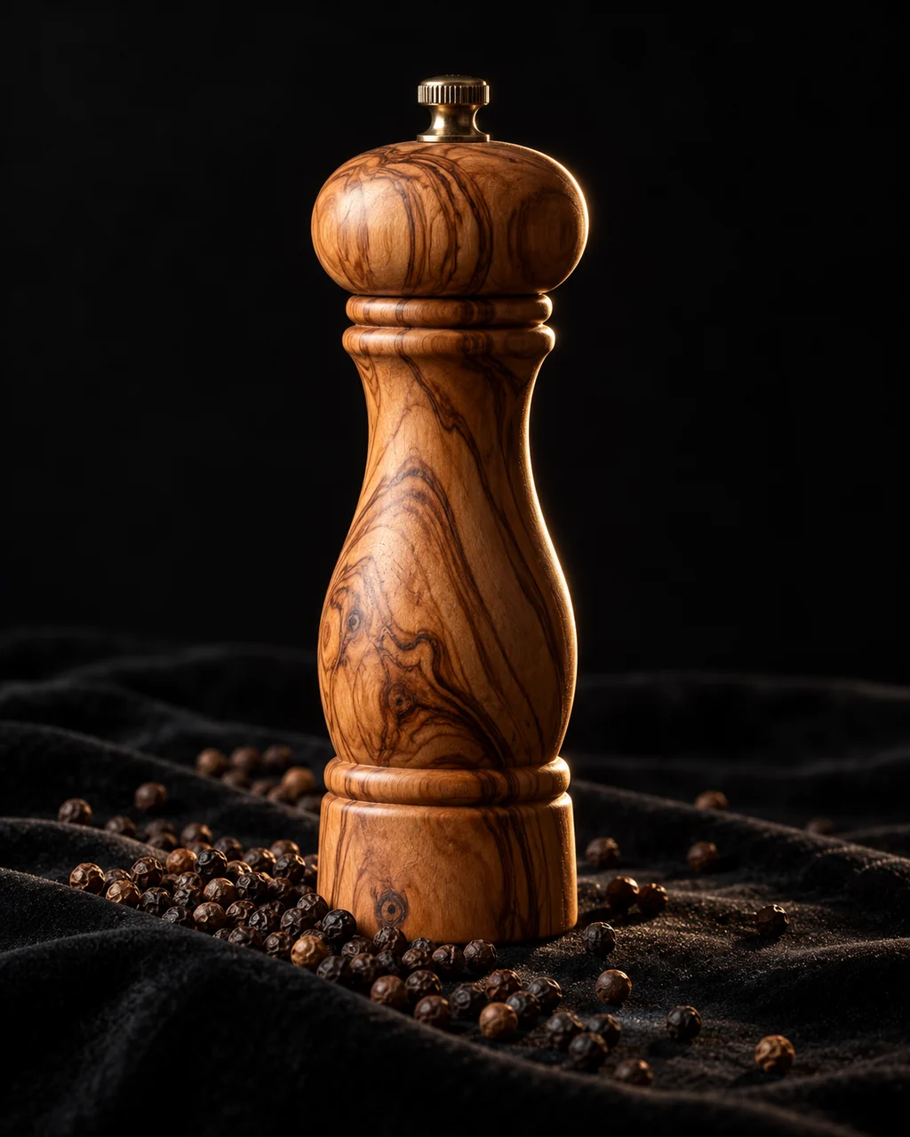 Wooden Pepper Mill · Dark Luxury