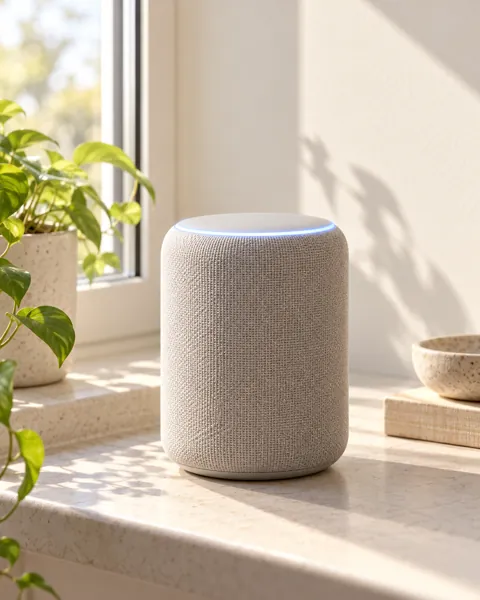 Fabric Smart Speaker · Morning Windowsill
