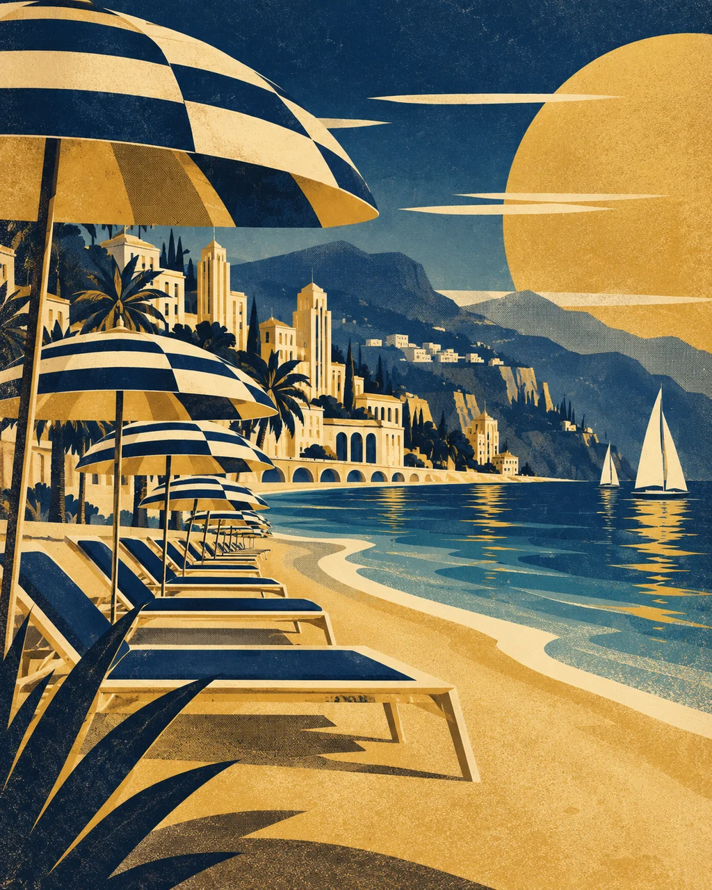 Seaside Resort · Art Deco Elegance