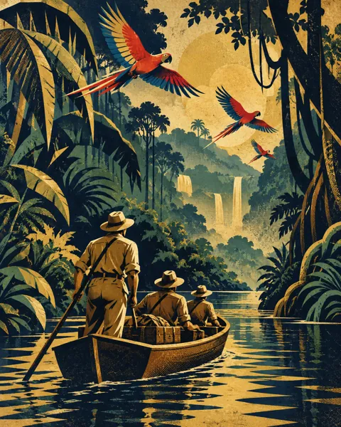 Jungle Expedition · Art Deco Elegance