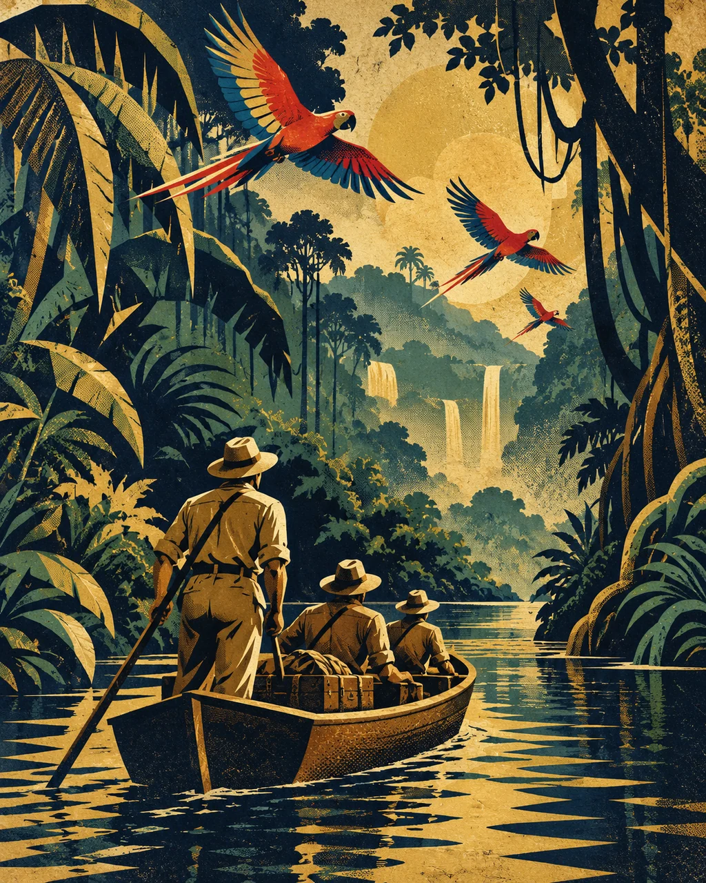 Jungle Expedition · Art Deco Elegance