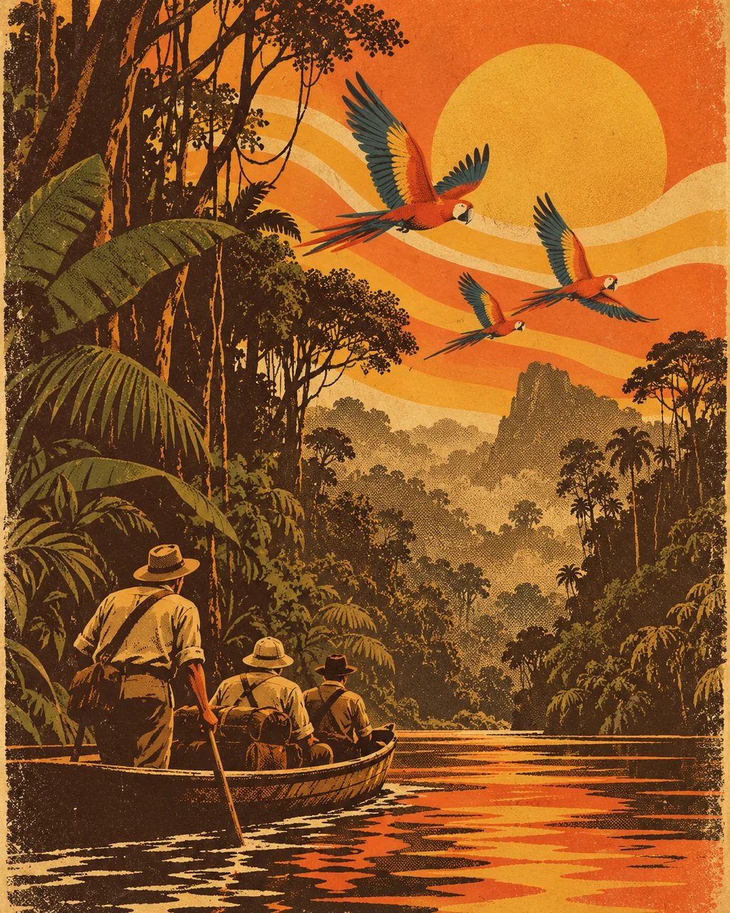 Jungle Expedition · Seventies Warm Tones