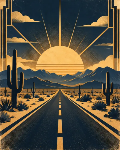 Desert Highway · Art Deco Elegance