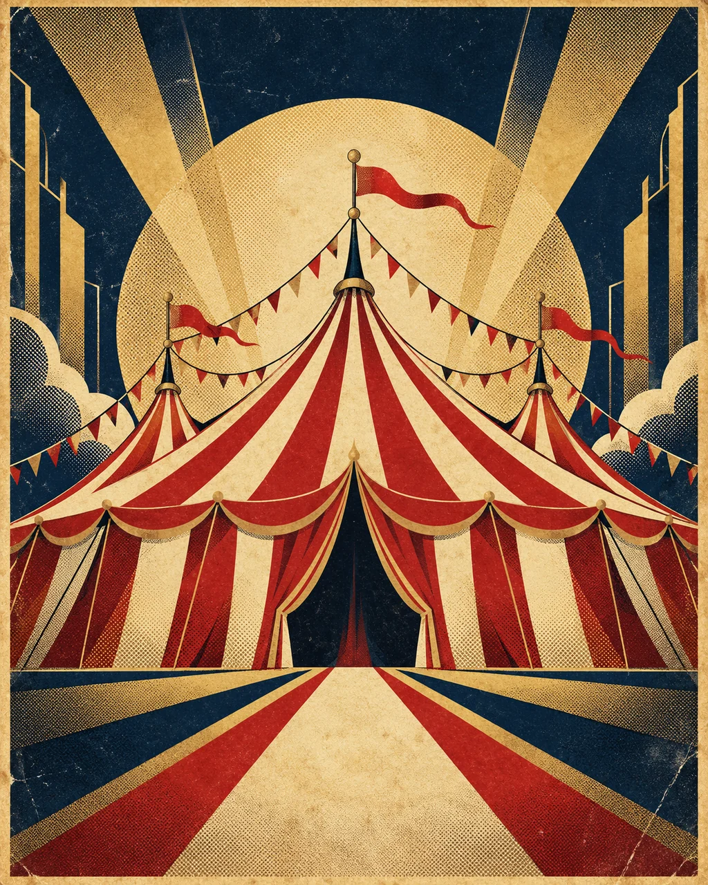 Circus Big Top · Art Deco Elegance