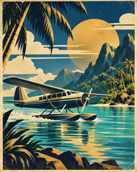 Island Seaplane · Art Deco Elegance