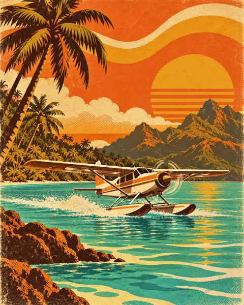 Island Seaplane · Seventies Warm Tones