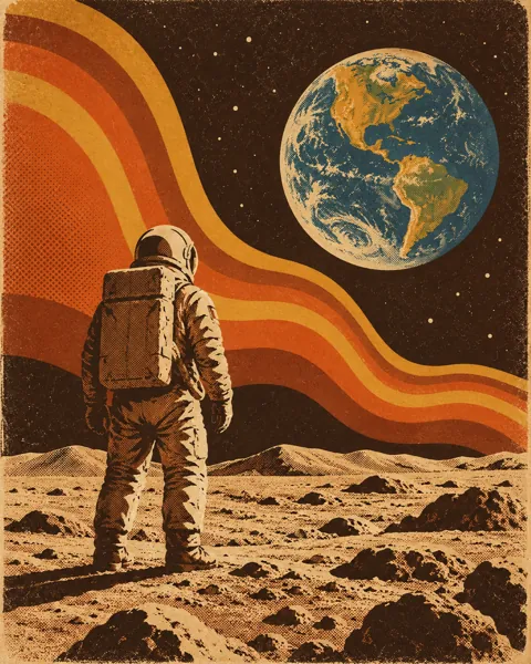 Moon Explorer · Seventies Warm Tones