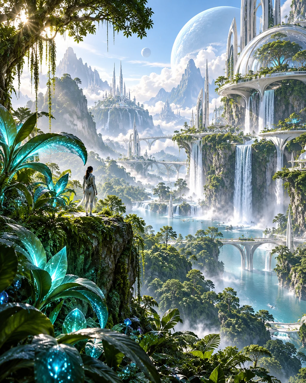 Bioluminescent Alien Jungle · Utopian Daylight