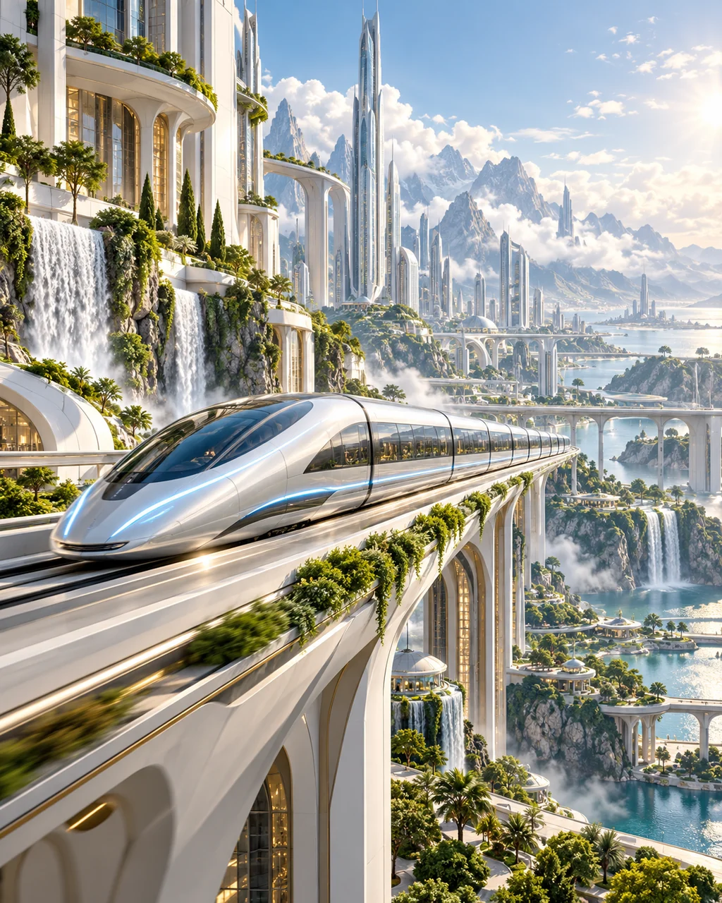 Maglev Train · Utopian Daylight