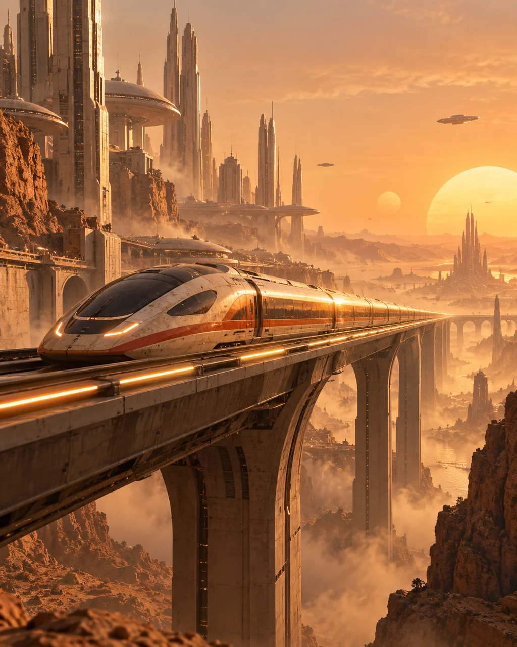 Maglev Train · Dusty Retro-futurism