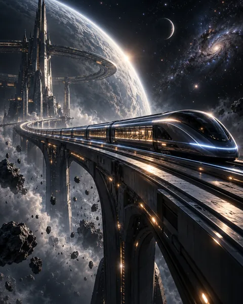 Maglev Train · Dark Cosmic Void