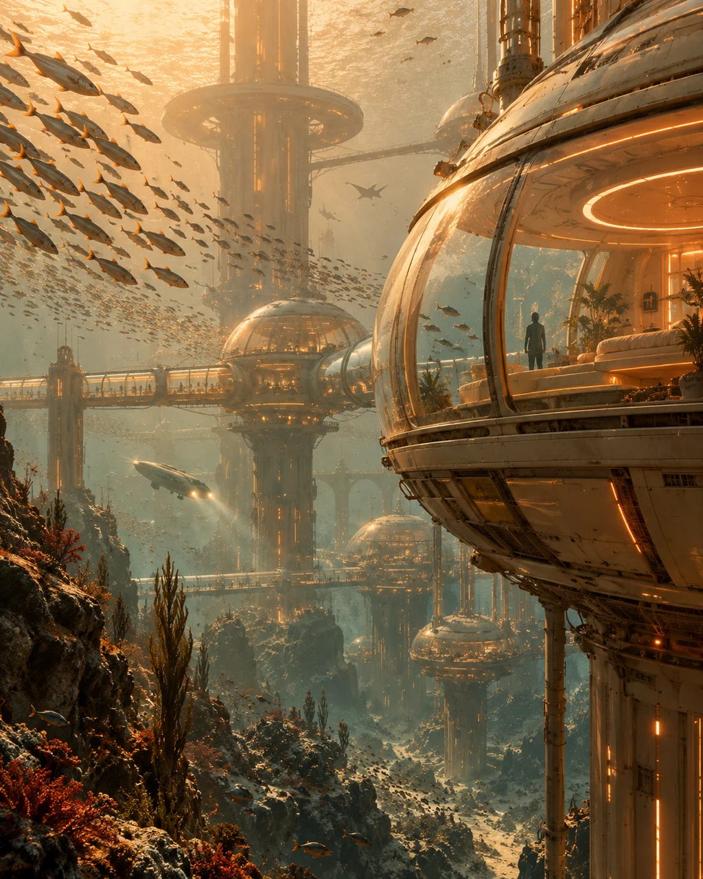 Underwater Habitat · Dusty Retro-futurism