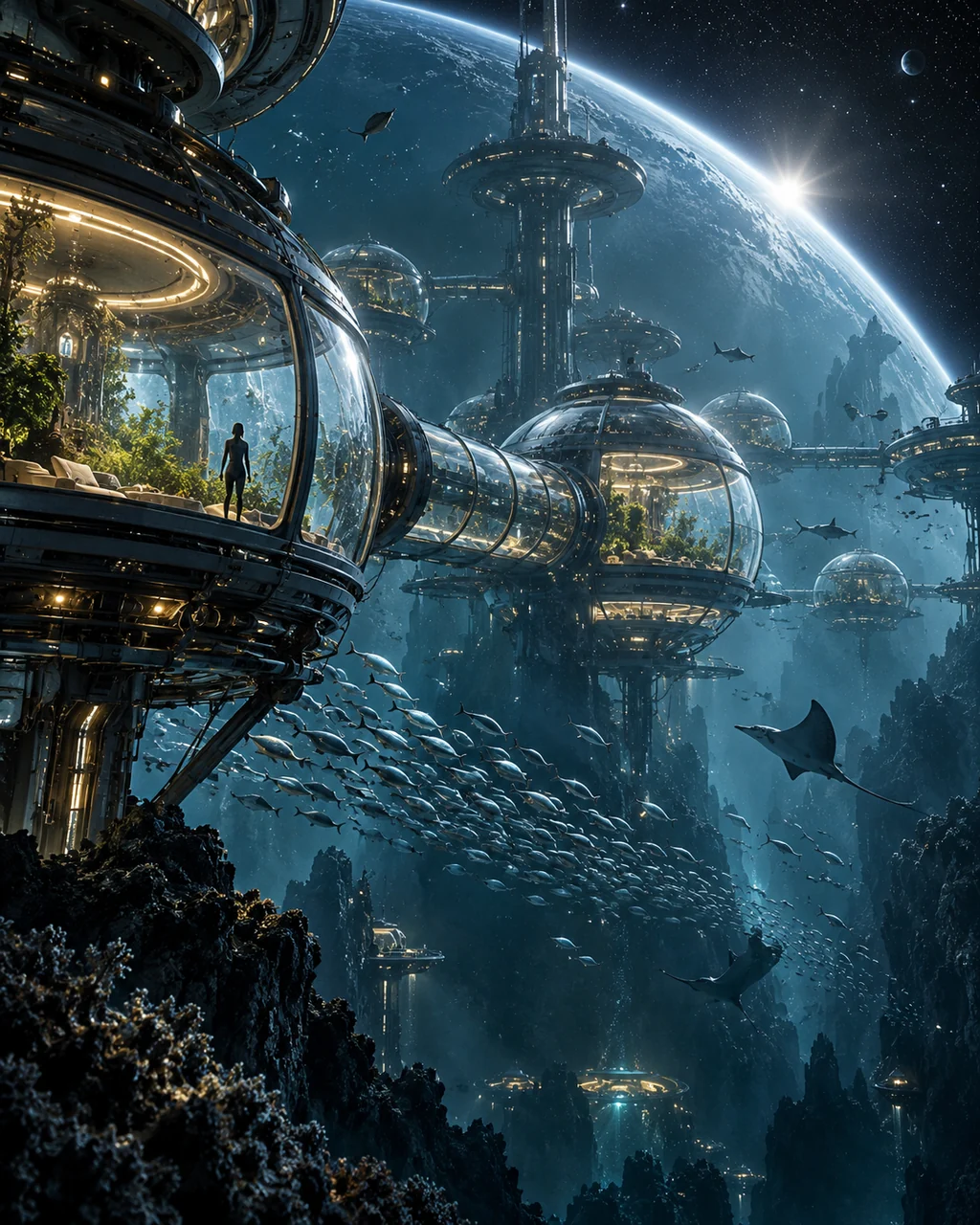 Underwater Habitat · Dark Cosmic Void