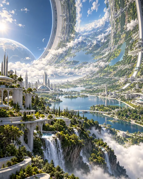 Ring Habitat Horizon · Utopian Daylight