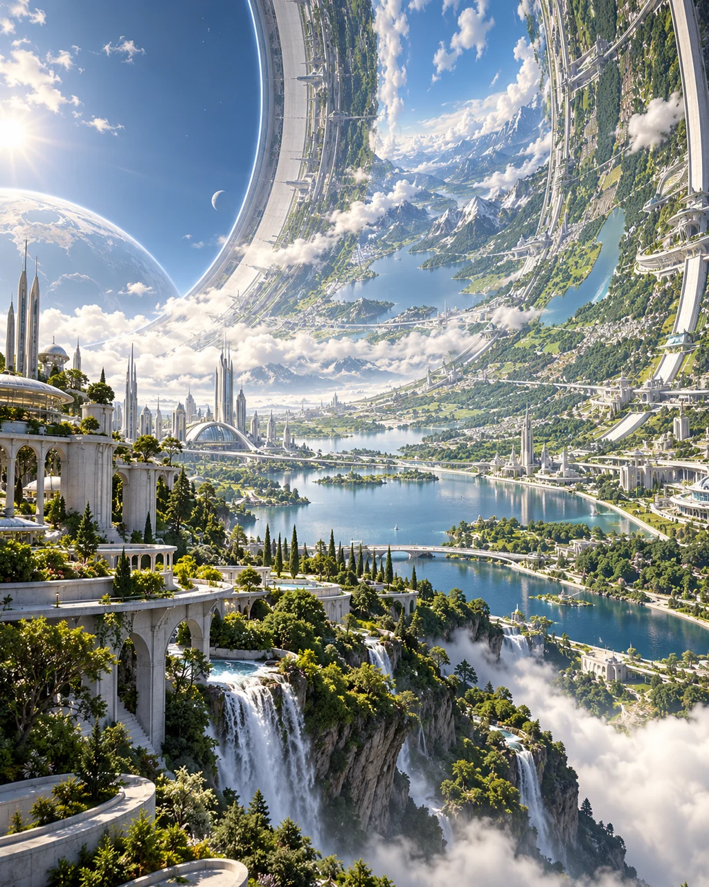 Ring Habitat Horizon · Utopian Daylight