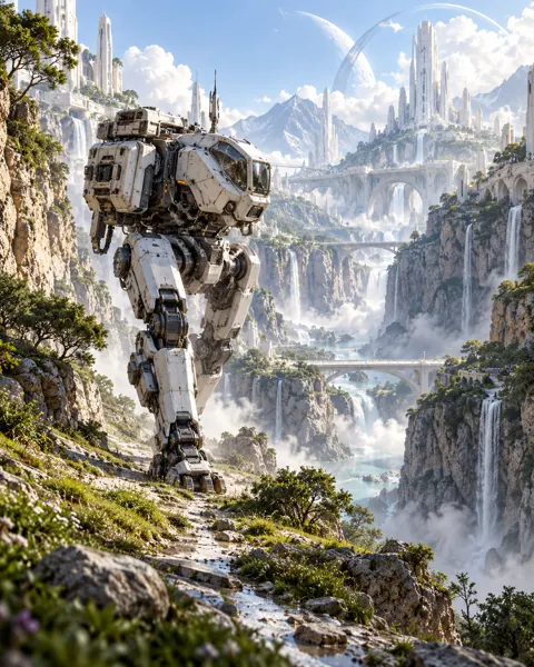 Exploration Mech Suit · Utopian Daylight